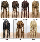 4 big braids 32 inch braided wig (A) 107