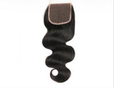 4x4 Black Wavy Closures (T) 112