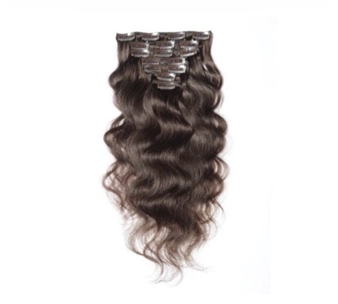 Chocolate Brown Wavy Clip In (T) 172