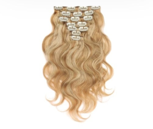 Mixed Blondes Wavy Clip In (T) 233