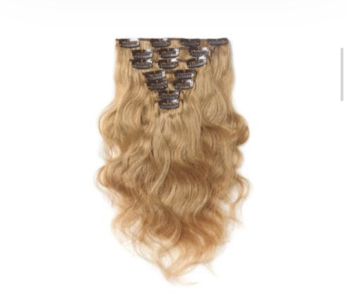 Strawberry Blonde Wavy Clip In (T) 270