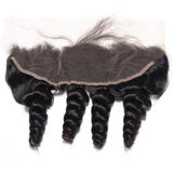 Loose Wave 13x4 Virgin Human Hair Natural Black Frontal (A) 224