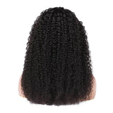 Kinky Curly Glueless Headband Wig Naturlal Black 180% Density (A) 208