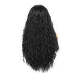 Water Wave Glueless Headband Wig Naturlal Black 180% Density (A) 275